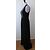 Gerard Darel Abendkleid lang mit schwarz weißen Pailletten - Ansicht 7