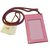 Hermès Purses, wallets, cases Pink Leather  ref.65316