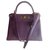 Hermès hermes kelly 28 Borsa Porpora Pelle  ref.65402