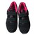 Nike zapatillas Negro Rosa Blanco Paño  ref.65494