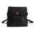 Chanel Backpacks Black Leather  ref.65681