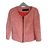 Autre Marque Veste Zara basic tweed corail Coton  ref.65798