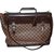 Louis Vuitton GM DE FIM AO OESTE Castanho escuro Couro Lona  ref.65812