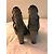 Botines de piel grises Gerard Darel tacón 10 cm - vista 3