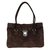 Prada suede leather bag Brown  ref.65835