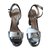 Gianvito Rossi Sandals Silvery Leather  ref.65907