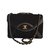Chanel Handbags Brown Leather Cloth  ref.65944