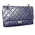 Chanel 2.55 Reissue Navy blue Leather  ref.66098