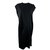 Céline T-Shirt Dress Nero Cotone  ref.66151