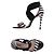 Autre Marque Sandali DEIMILLE in pelle nera tacco 10,5cm Nero