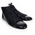 Kenzo scarpe da ginnastica Nero Pelle verniciata  ref.66305
