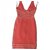 Herve Leger Robe Synthétique Corail  ref.66368