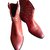 Minelli Ankle Boots Red Leather  ref.66372