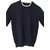 Louis Vuitton round neck sweater Navy blue  ref.66396