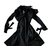Lanvin Trench coats Black Polyester  ref.66511