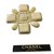 Chanel Pins & brooches Yellow Resin  ref.66536