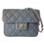 Timeless Chanel Handbags Blue Leather  ref.66563