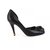 Chanel Heels Black Leather  ref.66606