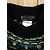 Sonia Rykiel ärmelloser Jacquard Pullover Merinowolle schwarz blau grün - Ansicht 2