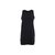 Balenciaga Robes Polyester Noir  ref.66711