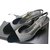 CHANEL klassische Slingback Heels in Samt und Tweed Gr36 Grau  ref.66749