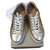 SéZane Sneakers Golden Leather  ref.66801