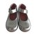 Jacadi First steps Silvery Leather  ref.66863