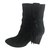 Fratelli Rosseti Ankle Boots Black Leather Deerskin  ref.66865
