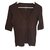 Marc Cain T-shirt Dark brown Cotton  ref.67294