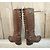 Botas de montar Sartore en piel marrón Castaño - vista 6