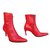 Free Lance Ankle Boots Red Leather  ref.67399