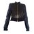 Yves Salomon Coats, Outerwear Black Leather  ref.67410