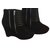 The Kooples Boots compensées Daim Noir  ref.67423