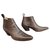 Sartore Ankle Boots Brown Exotic leather  ref.67489