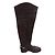 Autre Marque Botas Isabel Licardi de piel marrón Castaño - vista 2