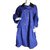 Hermès Trench coats Blue Purple Cotton  ref.67579