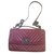 Chanel Bolsas Bordeaux Couro  ref.67637