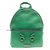 Fendi Robot backpack Green Leather  ref.67710