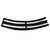 Chanel Cinturones Negro Blanco Dorado Algodón  ref.67719