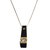 Autre Marque Collar colgante korloff Negro Oro  ref.67805