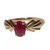 Autre Marque Ring Red Yellow gold  ref.67818