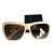 Lanvin Sunglasses Beige Plastic  ref.67843