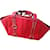 Lancel Handbag Red Leather  ref.68048