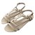 Louis Vuitton sandali Bianco Pelle verniciata  ref.68062