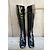 Botas de charol negro Apc Talla 37 - vista 4