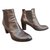 Carel Ankle Boots Brown Leather  ref.68268
