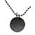 Marc Jacobs Good Luck Medaillon Halskette Silberfarben Metall - Ansicht 2