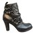 Sartore Ankle Boots Black Leather  ref.68350