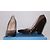 Paco Gil Combo Lackleder Pumps Taupe Größe 38 Khaki - Ansicht 4