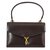 Hermès Handbags Dark brown Leather  ref.68422